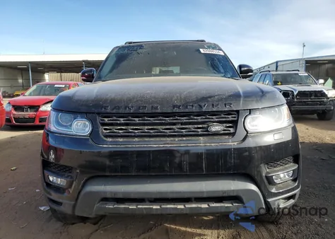 2016 Land Rover Range Rover Sport Se from USA, damaged, VIN SALWG2PF0GA588832